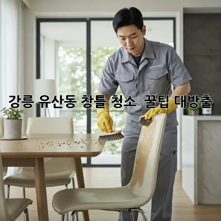 강릉 유산동 창틀 청소 ✨ 꿀팁 대방출! 💯