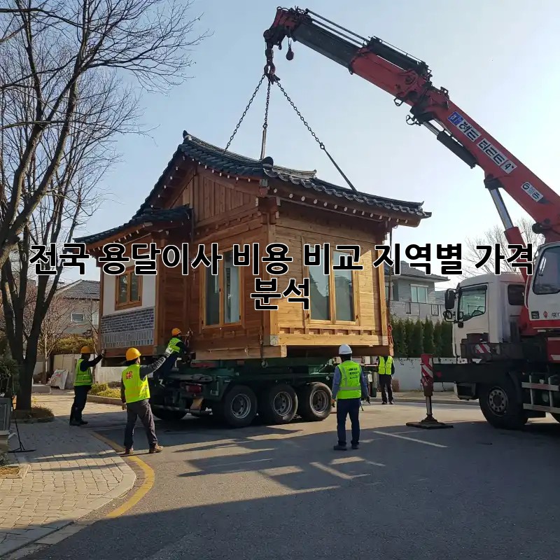 전국 용달이사 비용 비교: 지역별 가격 분석
