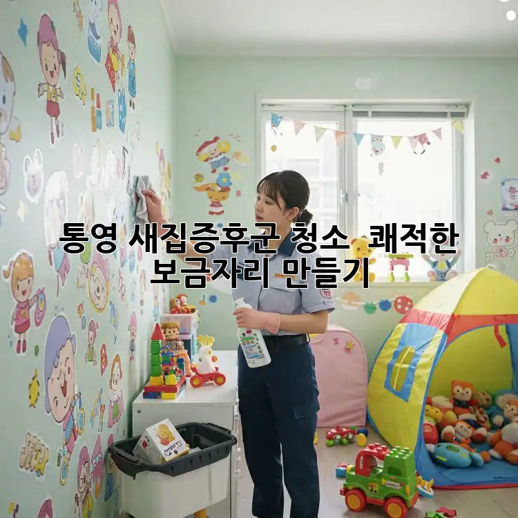 통영 새집증후군 청소, 🏡 쾌적한 보금자리 만들기!