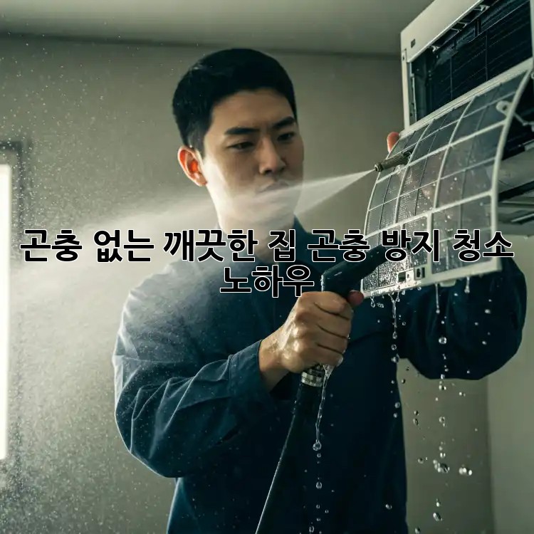 곤충 없는 깨끗한 집, 곤충 방지 청소 노하우