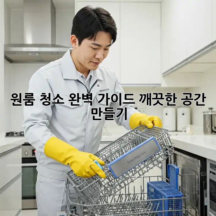 원룸 청소 완벽 가이드: 깨끗한 공간 만들기 ✨