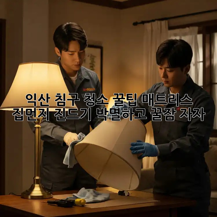 익산 침구 청소 꿀팁🍯! 매트리스 집먼지 진드기 박멸하고 꿀잠😴 자자!