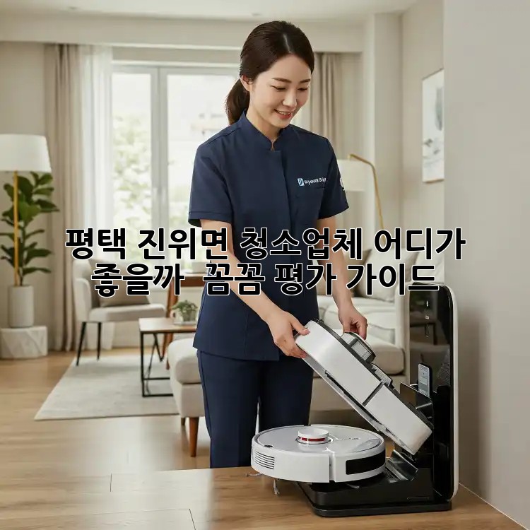 평택 진위면 청소업체, 어디가 좋을까? 🤔 꼼꼼 평가 가이드!