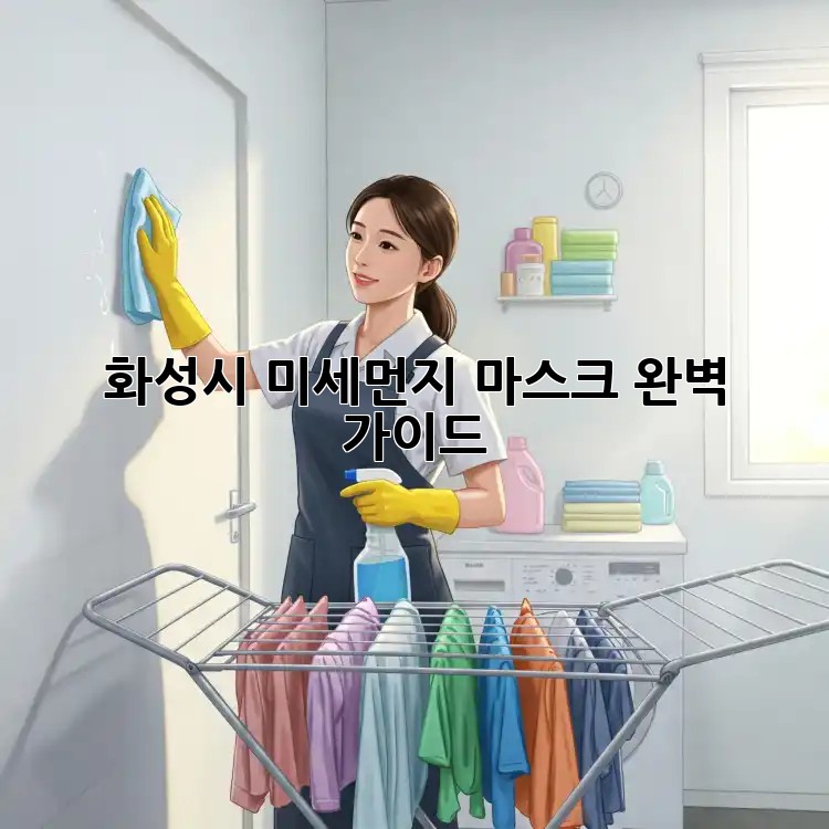 화성시 미세먼지 마스크 완벽 가이드