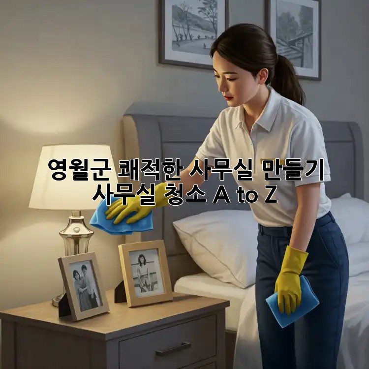 영월군 쾌적한 사무실 만들기✨ 사무실 청소 A to Z