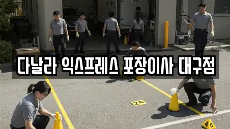 다날라 익스프레스 포장이사 대구점