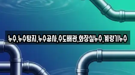누수,누수탐지,누수공사,수도배관,화장실누수,계량기누수