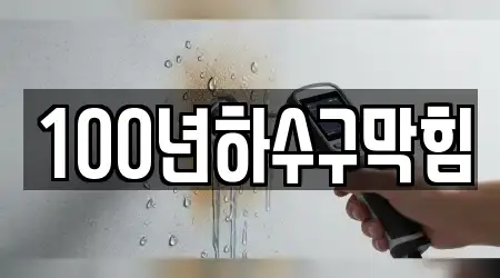 100년하수구막힘