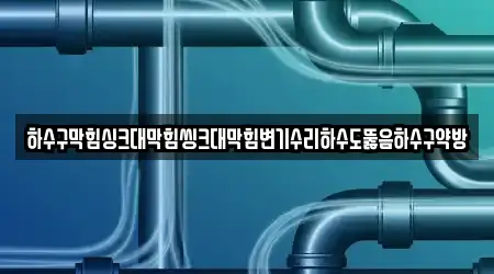 하수구막힘싱크대막힘씽크대막힘변기수리하수도뚫음하수구약방