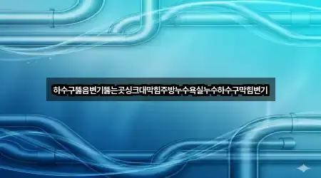하수구뚫음변기뚫는곳싱크대막힘주방누수욕실누수하수구막힘변기