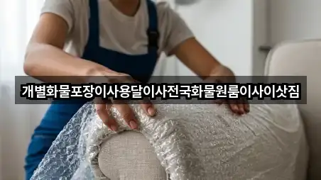 개별화물포장이사용달이사전국화물원룸이사이삿짐