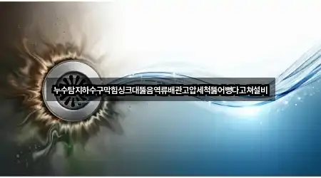 누수탐지하수구막힘싱크대뚫음역류배관고압세척뚫어뻥다고쳐설비