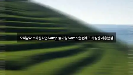 모적감각 브라질리언&슈가링&눈썹제모 왁싱샵 시흥본점