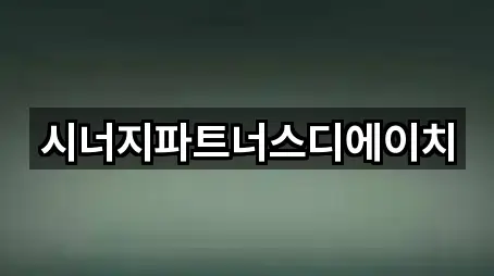 시너지파트너스디에이치