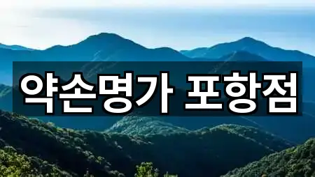 약손명가 포항점