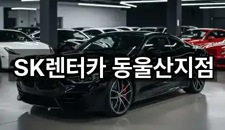 SK렌터카 동울산지점