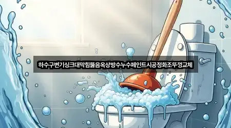 하수구변기싱크대막힘뚫음옥상방수누수페인트시공정화조뚜껑교체