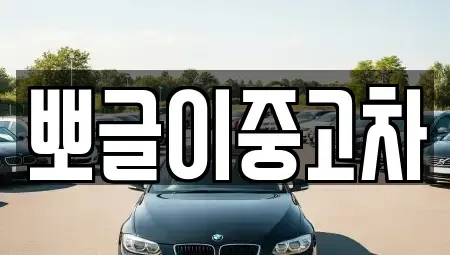 강원 삼척시 자원동 중고차 전문 뽀글이중고차