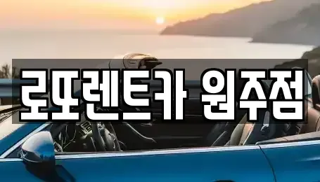 강원 원주시 무실동 장기렌트카,중고차,렌트카,단기렌트카,중고차매입,중고차매매