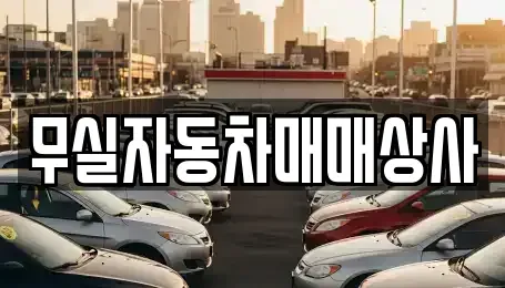 강원 원주시 무실동 중고차 전문 무실자동차매매상사