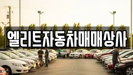 강원 원주시 중고차 전문 엘리트자동차매매상사