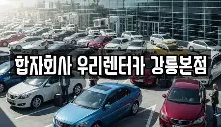 강원특별자치도 강릉시 송정동 렌트카 전문 합자회사 우리렌터카 강릉본점