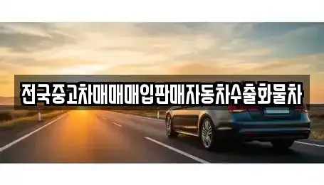강원특별자치도 원주시 흥업면 중고차매입 전문 전국중고차매매매입판매자동차수출화물차