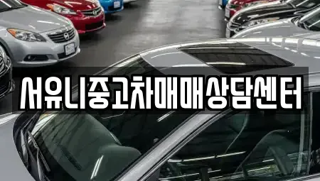 강원특별자치도 정선군 사북읍 중고차매매 전문 서유니중고차매매상담센터