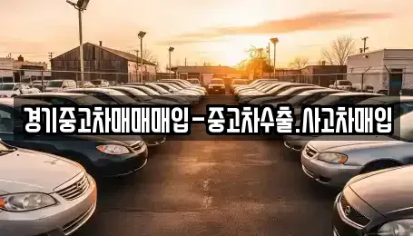경기 고양시 덕양구 향동동 중고차매입 전문 경기중고차매매매입-중고차수출.사고차매입
