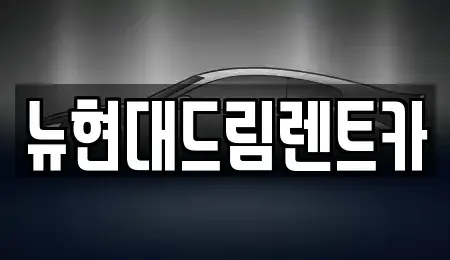 경기 안산시 단원구 대부남동 렌트카 전문 뉴현대드림렌트카