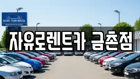 경기 파주시 금릉동 렌트카 전문 자유로렌트카 금촌점
