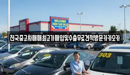 경기 파주시 금릉동 중고차 전문 전국중고차매매최고가매입및수출무료견적방문카카오카