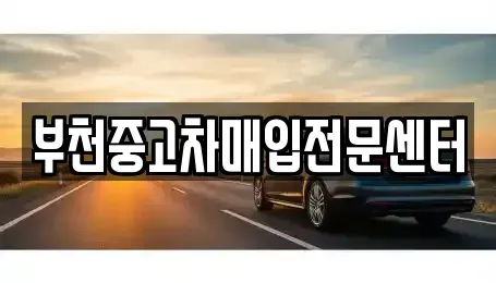경기도 부천시 원미구 약대동 중고차매입 전문 부천중고차매입전문센터