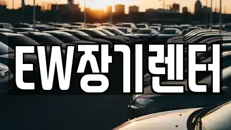 경기도 성남시 수정구 신흥동 장기렌트카 전문 EW장기렌터