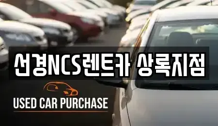 경기도 안산시 단원구 고잔동 단기렌트카 전문 선경NCS렌트카 상록지점