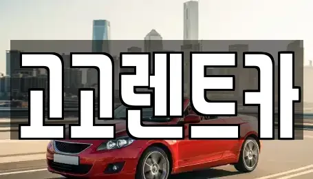 경기도 안산시 상록구 일동 렌트카 전문 고고렌트카