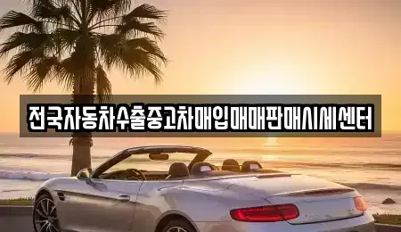 경기도 안성시 숭인동 중고차매입 전문 전국자동차수출중고차매입매매판매시세센터