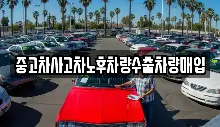 경기도 안성시 숭인동 중고차매입 전문 중고차사고차노후차량수출차량매입