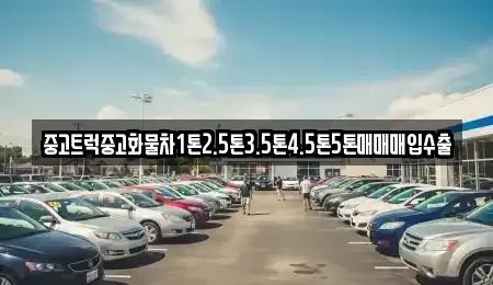 경기도 여주시 매룡동 중고차매입 전문 중고트럭중고화물차1톤2.5톤3.5톤4.5톤5톤매매매입수출