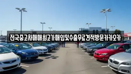 경기도 여주시 북내면 중고차 전문 전국중고차매매최고가매입및수출무료견적방문카카오카