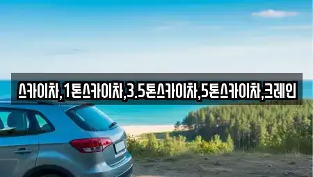 경기도 여주시 우만동 중고차매입 전문 스카이차,1톤스카이차,3.5톤스카이차,5톤스카이차,크레인