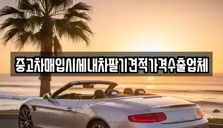 경기도 의정부시 의정부동 중고차매입 전문 중고차매입시세내차팔기견적가격수출업체