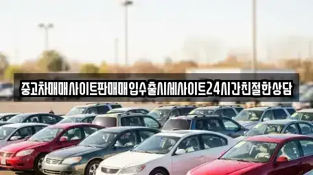 경기도 화성시 비봉면 중고차 전문 중고차매매사이트판매매입수출시세사이트24시간친절한상담