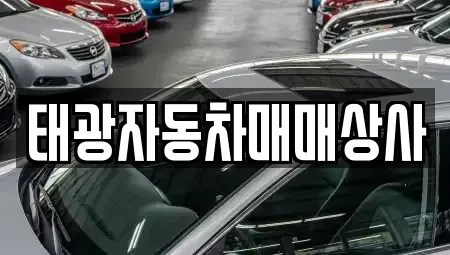 경남 김해시 어방동 중고차매매 전문 태광자동차매매상사