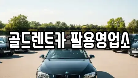 경남 창원시 의창구 사화동 렌트카 전문 골드렌트카 팔용영업소