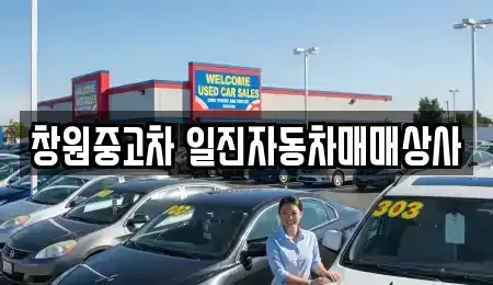 경남 창원시 의창구 사화동 중고차 전문 창원중고차 일진자동차매매상사