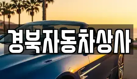 경북 구미시 산동읍 중고차 전문 경북자동차상사