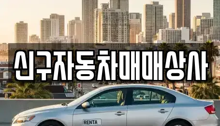 경상남도 창원시 진해구 대죽동 중고차 전문 신구자동차매매상사