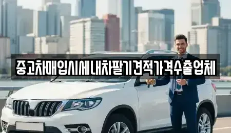 경상남도 통영시 무전동 중고차매입 전문 중고차매입시세내차팔기견적가격수출업체