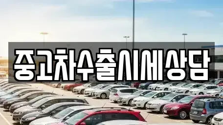 경상북도 안동시 신안동 중고차매매 전문 중고차수출시세상담